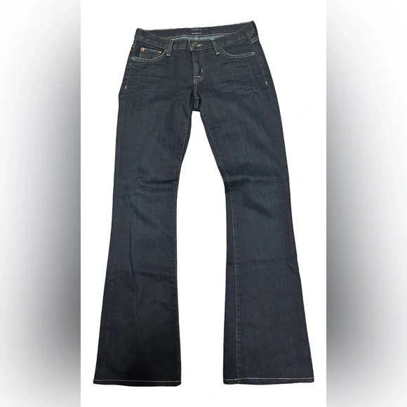Hudson Jeans Denim - HUDSON Bootcut Jeans, Women's Size 27 AZU Dark Wash Blue